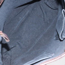 BURBERRY Nova Check Hand Bag PVC Beige Auth KD523-10