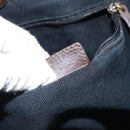 BURBERRY Nova Check Hand Bag PVC Beige Auth KD523-12