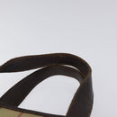 BURBERRY Nova Check Hand Bag PVC Beige Auth KD523-8