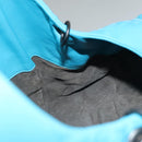 BOTTEGA VENETA INTRECCIATO Hand Bag Leather Blue Auth KD527AM-19