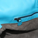 BOTTEGA VENETA INTRECCIATO Hand Bag Leather Blue Auth KD527AM-20