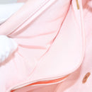 CHANEL Matelasse Chain Shoulder Bag tweed Pink CC Auth KD532-25