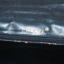 CHANEL Matelasse Chain Shoulder Bag Lamb Skin Black CC Auth KD533-18