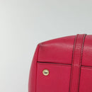 GUCCI Hand Bag Leather 2way Pink Gold 309614 Auth KD534-14