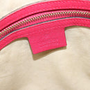GUCCI Hand Bag Leather 2way Pink Gold 309614 Auth KD534-17