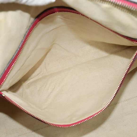 GUCCI Hand Bag Leather 2way Pink Gold 309614 Auth KD534