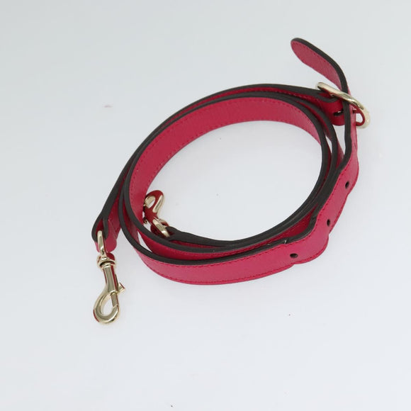 GUCCI Hand Bag Leather 2way Pink Gold 309614 Auth KD534