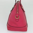 GUCCI Hand Bag Leather 2way Pink Gold 309614 Auth KD534-4