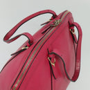GUCCI Hand Bag Leather 2way Pink Gold 309614 Auth KD534-6