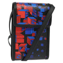 GUCCI Square G Space Shoulder Bag PVC Black Silver 631766 Auth KD535-1