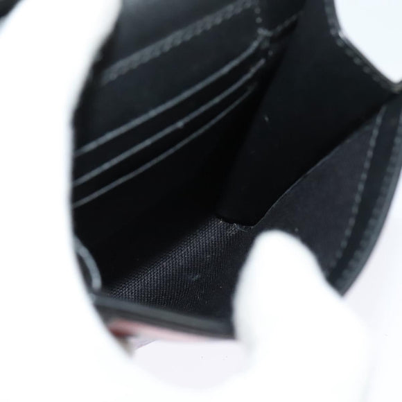 GUCCI Square G Space Shoulder Bag PVC Black Silver 631766 Auth KD535