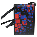 GUCCI Square G Space Shoulder Bag PVC Black Silver 631766 Auth KD535-2