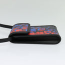 GUCCI Square G Space Shoulder Bag PVC Black Silver 631766 Auth KD535-3