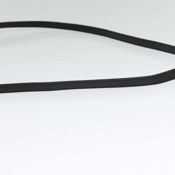 GUCCI Square G Space Shoulder Bag PVC Black Silver 631766 Auth KD535