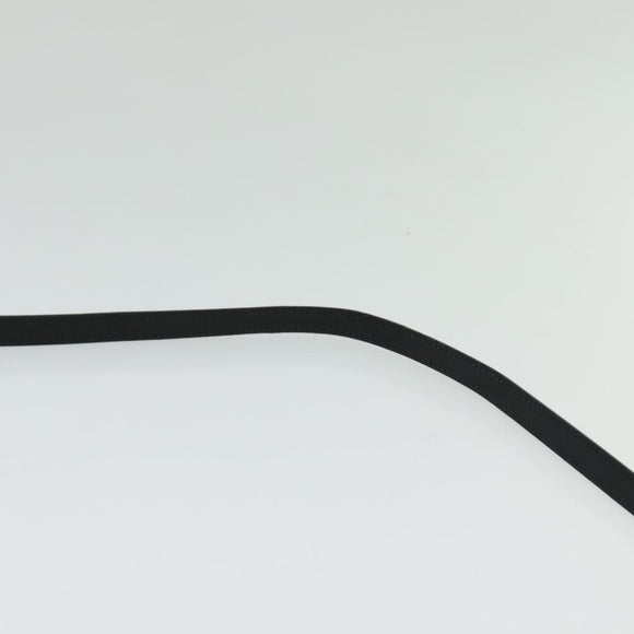 GUCCI Square G Space Shoulder Bag PVC Black Silver 631766 Auth KD535