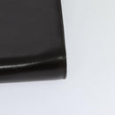 GUCCI Shoulder Bag Leather Brown Gold Silver Auth KD536-17