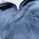 GUCCI GG Supreme Sherry Line Bag PVC Navy Gold Red 42 01 4071 Auth KD539-20