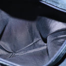 GUCCI GG Supreme Sherry Line Bag PVC Navy Gold Red 42 01 4071 Auth KD539-22