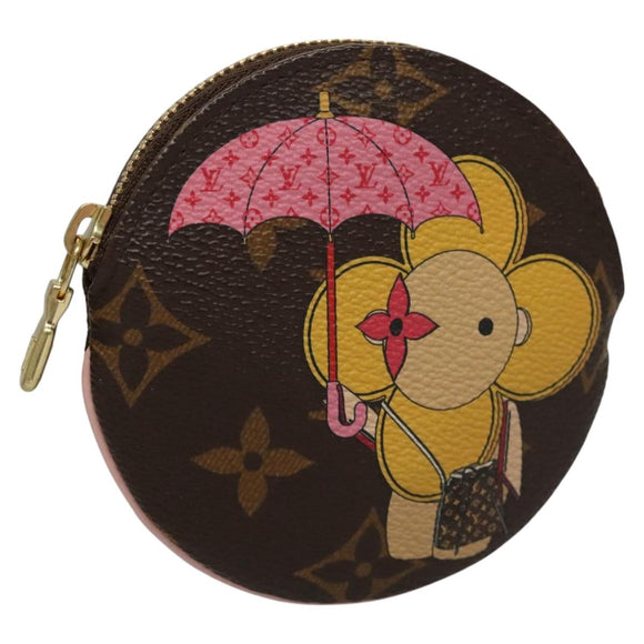 LOUIS VUITTON Japan limited Porte Monnaie Round Purse M69057 Auth KD543SM