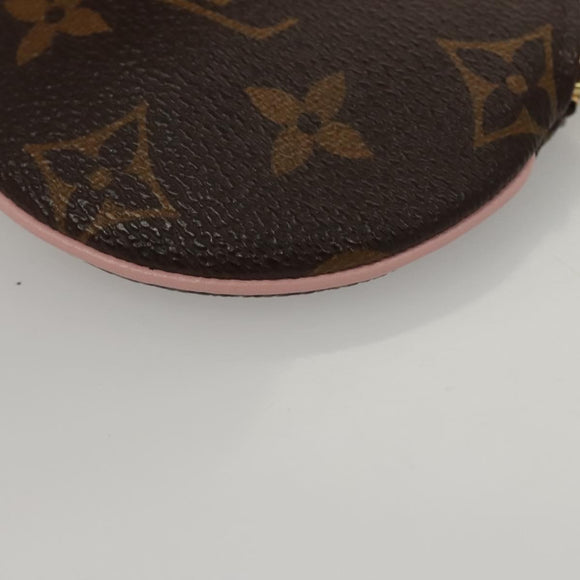 LOUIS VUITTON Japan limited Porte Monnaie Round Purse M69057 Auth KD543SM