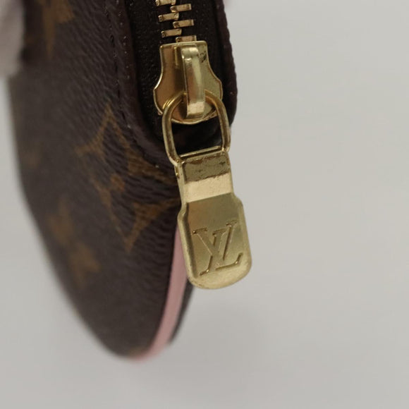 LOUIS VUITTON Japan limited Porte Monnaie Round Purse M69057 Auth KD543SM