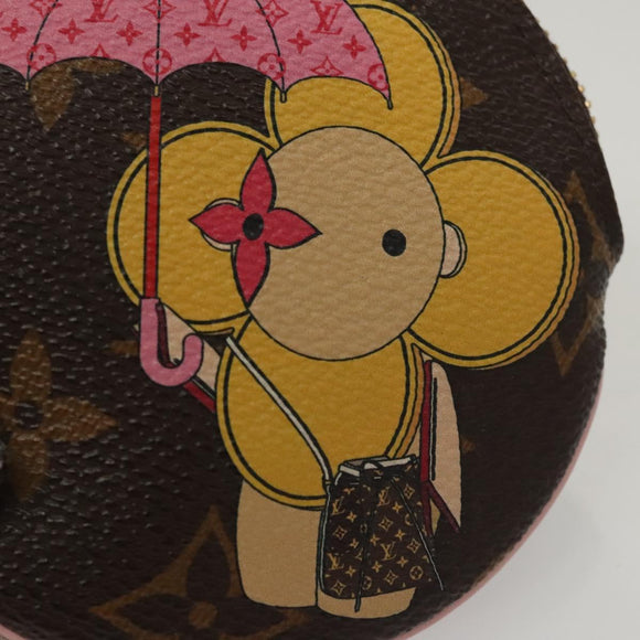 LOUIS VUITTON Japan limited Porte Monnaie Round Purse M69057 Auth KD543SM