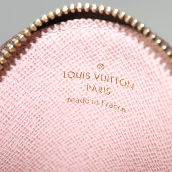 LOUIS VUITTON Japan limited Porte Monnaie Round Purse M69057 Auth KD543SM