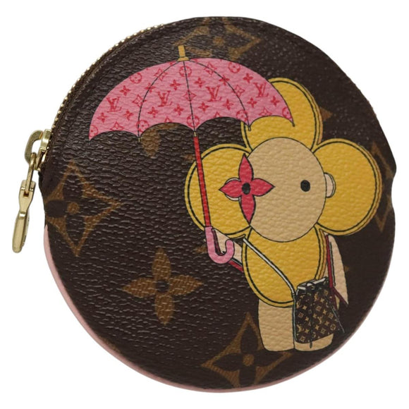 LOUIS VUITTON Japan limited Porte Monnaie Round Purse M69057 Auth KD543SM