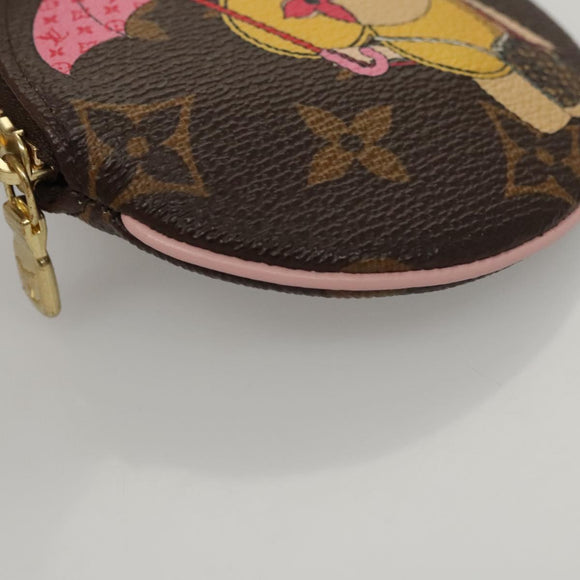 LOUIS VUITTON Japan limited Porte Monnaie Round Purse M69057 Auth KD543SM