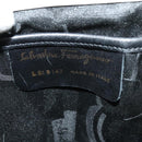 Salvatore Ferragamo Gancini Backpack Leather White Gold Auth KD549-12