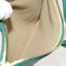 Chloe Emma Shoulder Bag Leather Green Gold Auth KD559-23