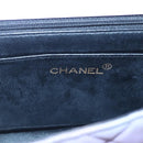CHANEL Matelasse Chain Shoulder Bag Nylon Purple Gold CC Auth KD560-17