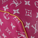 LOUIS VUITTON Monogram Speedy P9 Bandouliere 40 Bag Pink M11563 LV Auth KD564SM-8