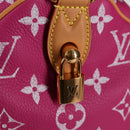 LOUIS VUITTON Monogram Speedy P9 Bandouliere 40 Bag Pink M11563 LV Auth KD564SM-18