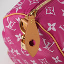 LOUIS VUITTON Monogram Speedy P9 Bandouliere 40 Bag Pink M11563 LV Auth KD564SM-20