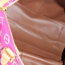 LOUIS VUITTON Monogram Speedy P9 Bandouliere 40 Bag Pink M11563 LV Auth KD564SM-11