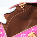 LOUIS VUITTON Monogram Speedy P9 Bandouliere 40 Bag Pink M11563 LV Auth KD564SM-23