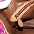 LOUIS VUITTON Monogram Speedy P9 Bandouliere 40 Bag Pink M11563 LV Auth KD564SM-27