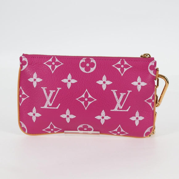 LOUIS VUITTON Monogram Speedy P9 Bandouliere 40 Bag Pink M11563 LV Auth KD564SM