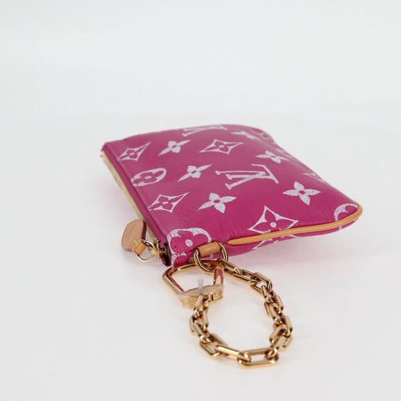 LOUIS VUITTON Monogram Speedy P9 Bandouliere 40 Bag Pink M11563 LV Auth KD564SM