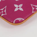 LOUIS VUITTON Monogram Speedy P9 Bandouliere 40 Bag Pink M11563 LV Auth KD564SM-37