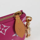 LOUIS VUITTON Monogram Speedy P9 Bandouliere 40 Bag Pink M11563 LV Auth KD564SM-39