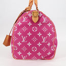 LOUIS VUITTON Monogram Speedy P9 Bandouliere 40 Bag Pink M11563 LV Auth KD564SM-3