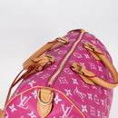 LOUIS VUITTON Monogram Speedy P9 Bandouliere 40 Bag Pink M11563 LV Auth KD564SM-6