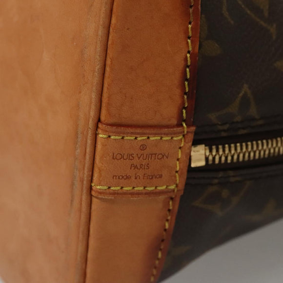 LOUIS VUITTON Monogram Alma Hand Bag M51130 LV Auth KD567