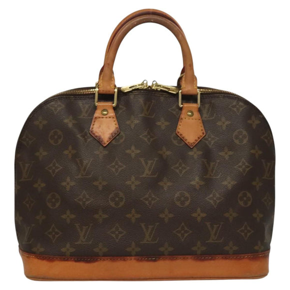 LOUIS VUITTON Monogram Alma Hand Bag M51130 LV Auth KD567