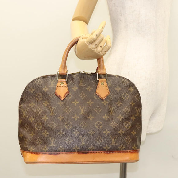 LOUIS VUITTON Monogram Alma Hand Bag M51130 LV Auth KD567