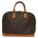 LOUIS VUITTON Monogram Alma Hand Bag M51130 LV Auth KD567-2