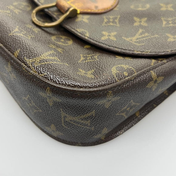 LOUIS VUITTON Monogram Saint Cloud GM Shoulder Bag M51242 LV Auth ki2327