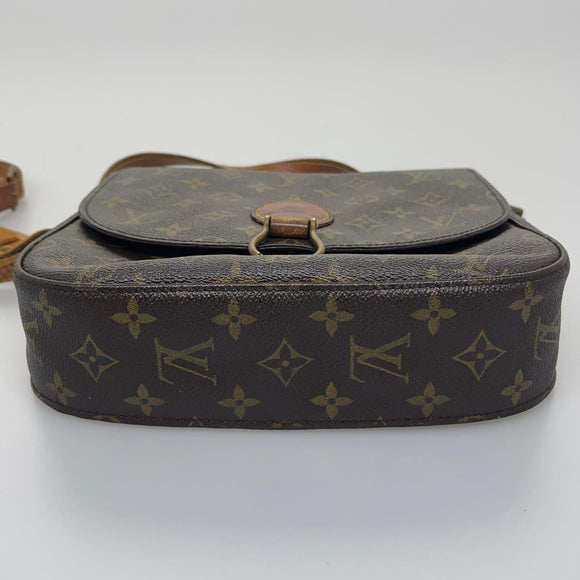 LOUIS VUITTON Monogram Saint Cloud GM Shoulder Bag M51242 LV Auth ki2327